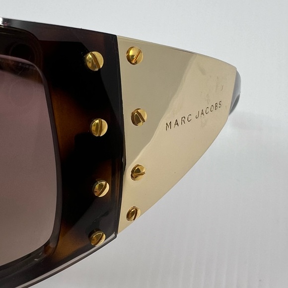Marc Jacobs MJ 095/S Tortoiseshell Gold-Hinged Sunglasses - Picture 14 of 15